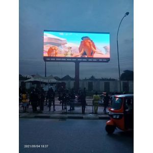 P10 ip65 waterproof rear service open cabinet p10 outdoor full color led screen