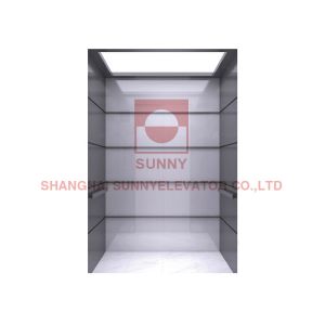 1.0m/S Machine Room Less Passenger Elevator 1600kg Traction System