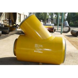 China seamless ASTM A860 WPHY52 lateral tee on sale