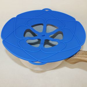 Food Grade Silicone Pan Lid Cover Reusable With Double Hangs For Cooking