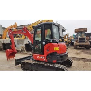 Japan Original KUBOTA Design 5 Ton Used Mini Excavator KX163 Model KX163-5 with