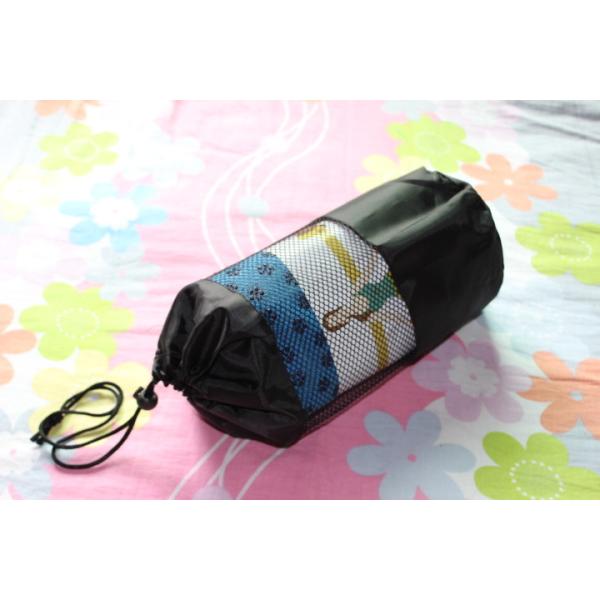 Quality blue anti slip yoga mat towel wholesale