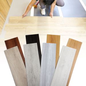 Easy Install Piso SPC Engineered Solid Wood Flooring Laminate Floor Spc Flooring