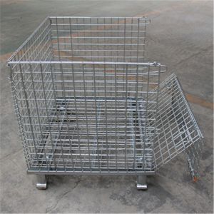 1500kg Loading Capacity SS Filter Mesh Wire Mesh Cages Can Folding And Moving