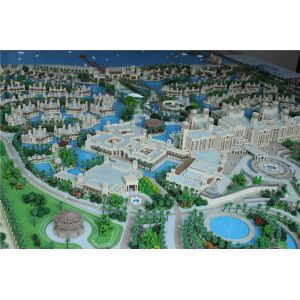 Commercial ABS Plastic Scale Models Refined Handmade Artwork 5 * 3M