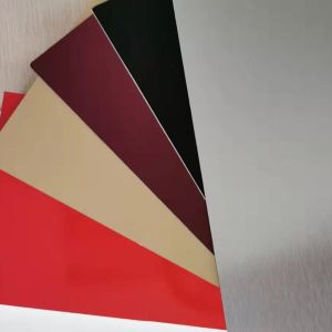 2.5mm Aluminum Flat Plate Red Coated 1/3/5 Series Alloy For Outdoor Decoaration