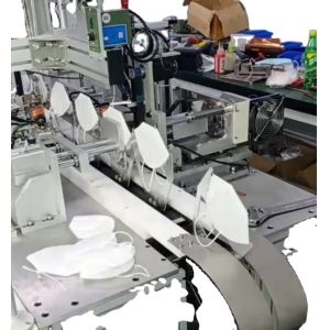 Anti Pollution KN95 50pcs/Min Medical Mask Making Machine
