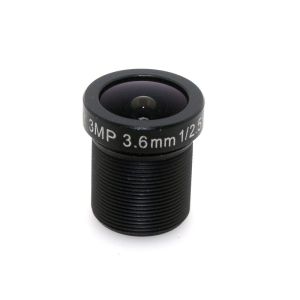 Cheap HD 1/2.5&quot; 3mp M12 CCTV Lens 3.6mm 128 Degrees Wide Angle For Security IP Camera for sale