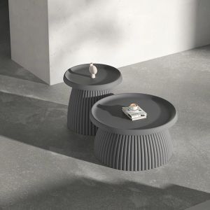 Creative Household Round Small Plastic Tea Table For Mall