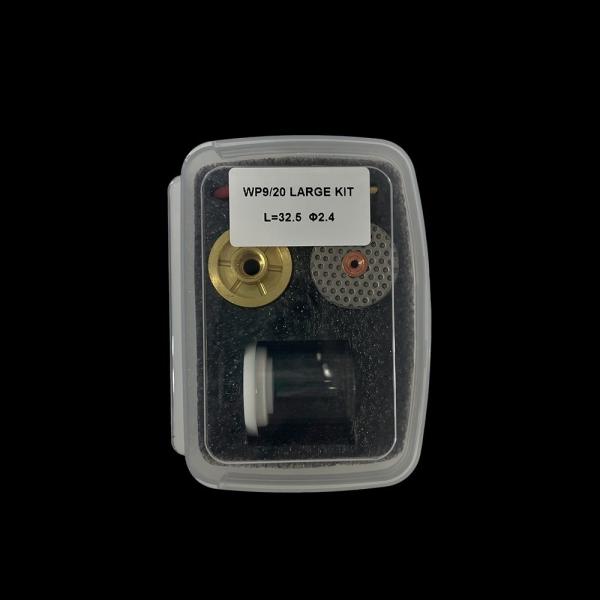 WP-9/20 TIG Welding Accessories Quartz Nozzle Kit Torch Spare Parts Large Glass