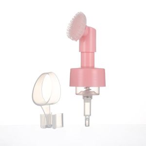 40/410 42/410 Plastic White/Pink Smooth With Transparent Lid For Foam Pump