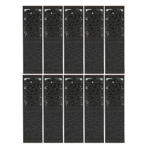 Mini Purple Shape Push Up Lipstick Tube Empty Black With Bambus