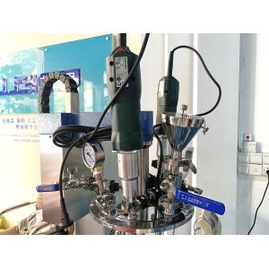 Laboratory Equipment High Shear Mixer Reactor Lab Homogenizer Glass Kettle Lab