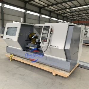 Horizontal Lathe Metal Slant Bed Flat Bed Precision CNC Lathe Machine