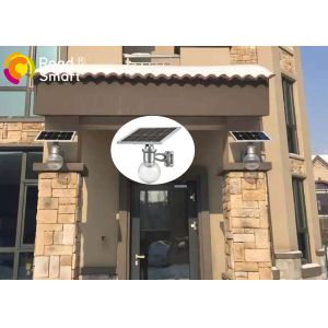 Intelligent Solar Powered Wall Lights With Motion Sensor And Remote Controller