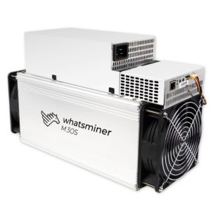 Bitcoin Mining Machine Whatsminer M30s 92t 3404w Sha256 80db Ethernet 10.8kg