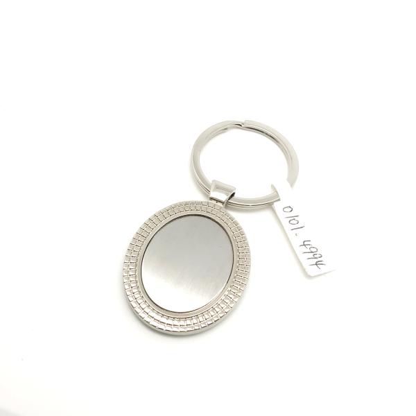 Customized Logo Personalized Metal Key Holder for Individual Polybag Package