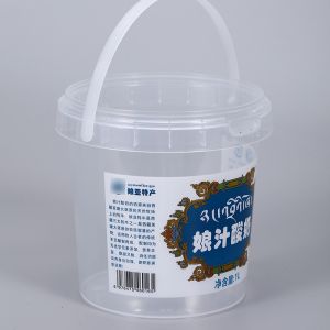 Custom Logo IML Plastic Cheese Ice Cream Packaging Box with ISO9001SGS