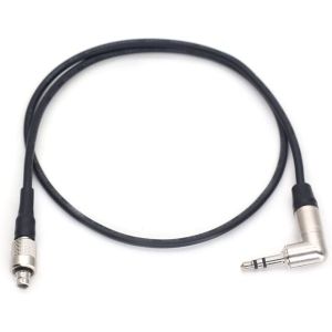 50cm Camera Sound Devices Timecode Cable FVB 3 Pin To 3.5 For A10-TX