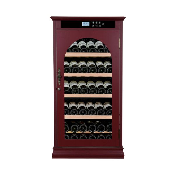 Quality Smart Digital Temperature Control Wooden Wine Cooler Cabinet with 6 Shelves and Premium Wood Construction wholesale