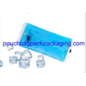 Plastic ice pack bag, ice pack pouch bag for gal, custom printing, heat seal