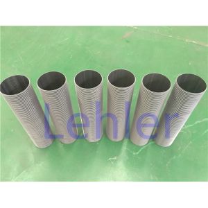 Vertical Wire Screen Strong Construction High - Precision Slot Opening