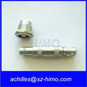 China Supplier New Produdct Lemo 1S Series Coaxial Cable Connector With Single