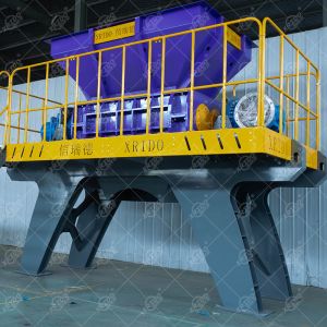 2-3 Ton Rubber Tire Shredder Machine for Recycling Waste Tires