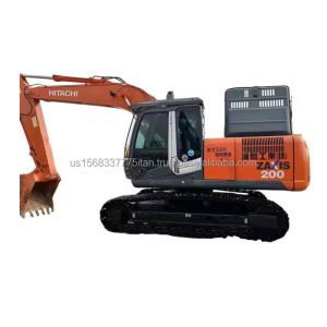 Hitachi ZX200 Excavator Hyperkinesis and 20ton Capacity for Building Material
