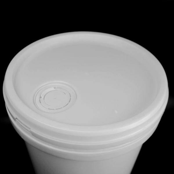 Quality White 5 Gallon Plastic Buckets With UV Resistant And Handle wholesale