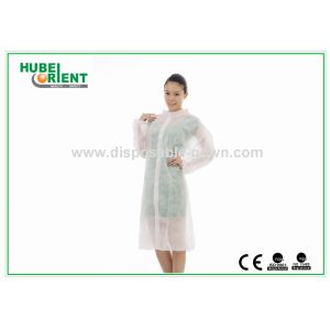 Anti-Static Non-Woven Disposable Lab Coat/ Disposable Lab Gowns with Velcros