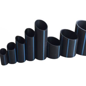 Customized Hdpe Water Supply Pipe Pe100 Black For Farm Irrigation DN630mm