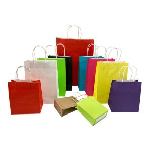 New Design High Speed Automatic Round Flat Twisted Handle Paper Bag Making