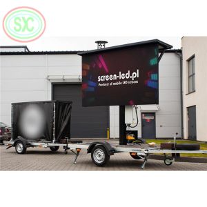 Cheap 60Hz Frame Rate P5 Mobile Truck LED Display Screen 5000-8000 Nits Brightness for Production Name for sale