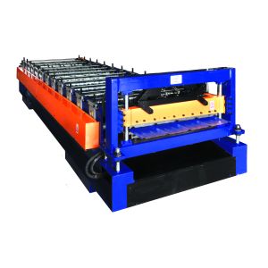 Small Type Roof Panel Roll Forming Machine, Galvanized Sheet Metal Roof Making