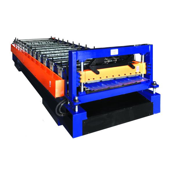 Small Type Roof Panel Roll Forming Machine, Galvanized Sheet Metal Roof Making