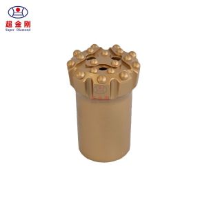 T51 Button Bits Threaded Drill Bit Down The Hole Hammer Bits Customized to Your
