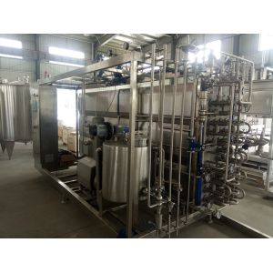 High Temperature Pasteurizer Pipeline Uht Milk Sterilizer SUS304