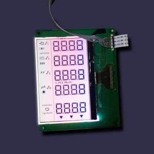 Cheap REACH 3.3V FSTN 7 Segment LCD Display Matrix Character LCD Graphic Panel for sale