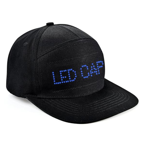 Quality App Control Bluetooth LED Hat Programme Detachable Adjustable wholesale