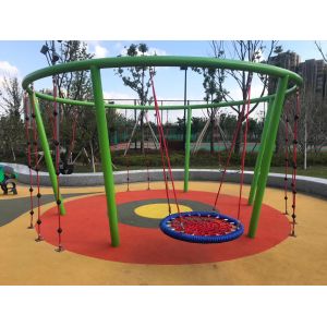 120cm Dia 12cm Ring High Grade Playground Kids Nest Swing With TUV Certificate