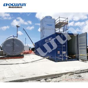 Condition PLC Controlled Water Chiller with Accurate Temperature Control and COP