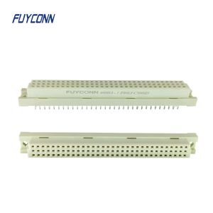 96 Pin 3 Rows Female Vertical PCB DIN41612 Connector With 2.54mm Pitch