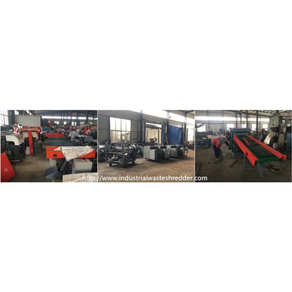 Tree Bark 8000KG Waste Wood Shredder 8P Cutting Motor