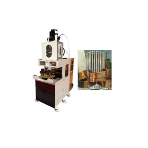 Electrical Motor Stator Winding Machine / 2 Winding Heads Automatic Washing