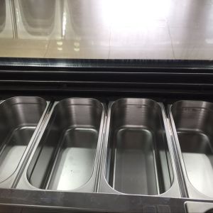 210L Commercial Used Table Top Ice Cream Freezer