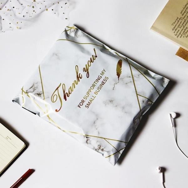 Quality Customizable Gift Poly Mailer Bags With Color Pattern Waterproof Post Bags wholesale