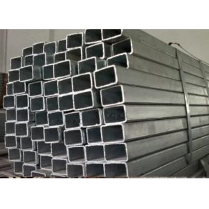 Cheap Galvanized Rectangular Tubing With Grooves for sale