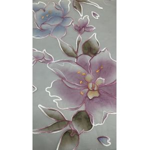 Printed Lece Mesh Fabric Lightweight Sheer Perfect Embroidered for Bridal Gowns