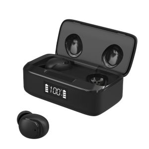 Digital Display Magnetic Charging 39mm Sports Wireless Bluetooth Earbuds